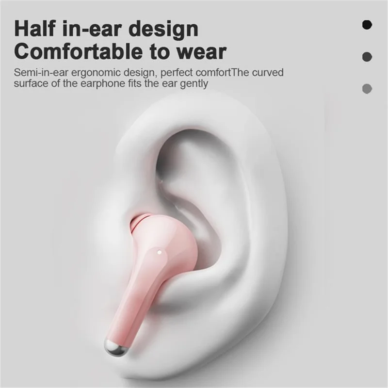 LENOVO Thinkplus LP40pro TWS Semi-in-ear Ergonomic Bluetooth Earphone Wireless Stereo Music Calls Headset - Black