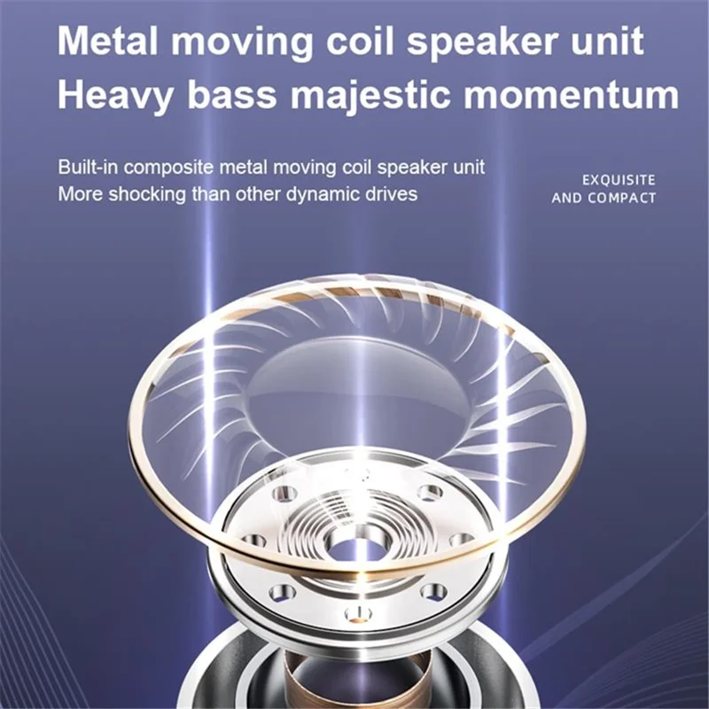 LENOVO Thinkplus LP40pro TWS Semi-in-ear Ergonomic Bluetooth Earphone Wireless Stereo Music Calls Headset - Purple