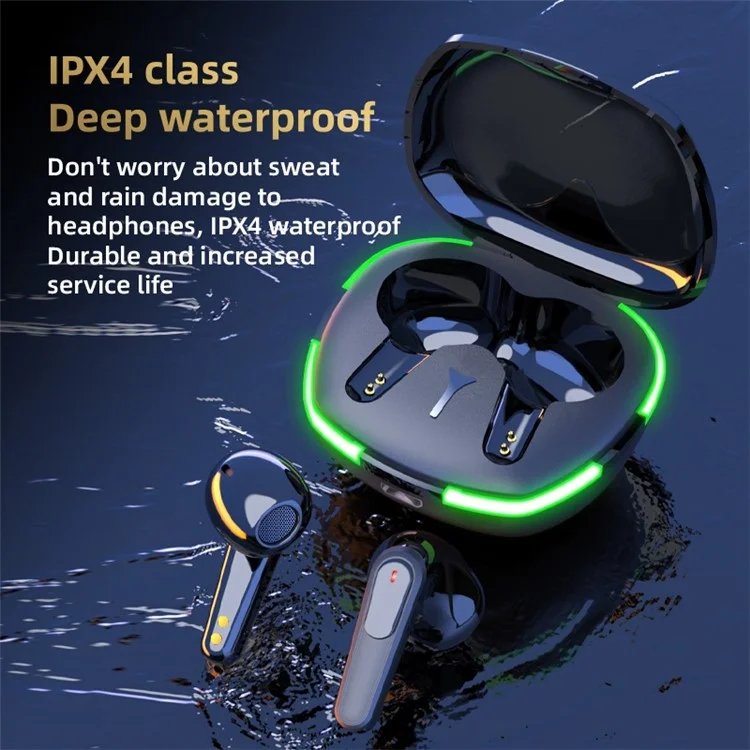 PRO 60 TWS Wireless Bluetooth-compatible Earphone Waterproof Touch Control HiFi Stereo Music Headset