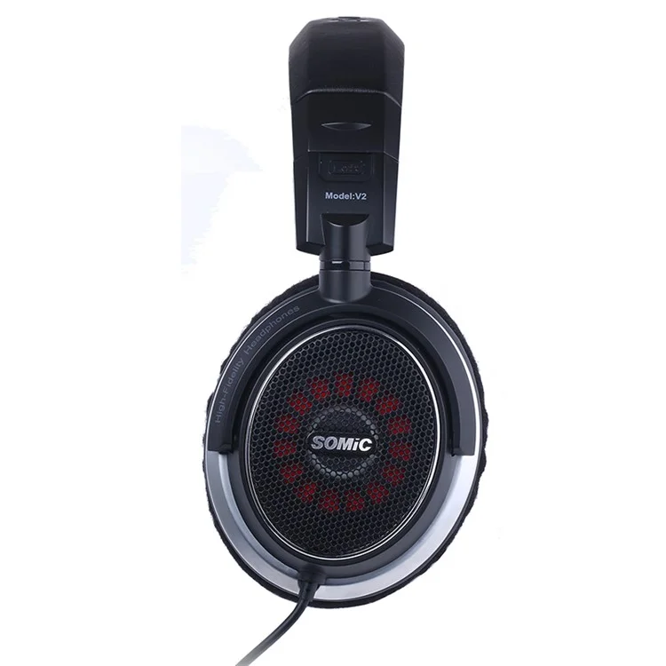 SOMIC V2 Over-ear Gaming Headphone Stereo 3.5mm Jack Corded Headphone Music DJ HiFi Sound Headset