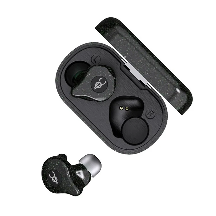 SABBAT E16 Wireless Bluetooth-compatible Headset In-Ear TWS Headset Portable Lightweight Earphones with Charging Case - Black