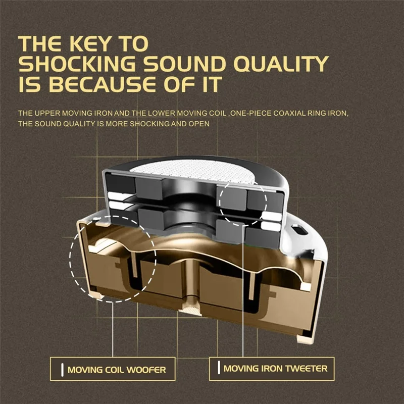 SABBAT E16 Wireless Bluetooth-compatible Headset In-Ear TWS Headset Portable Lightweight Earphones with Charging Case - Red