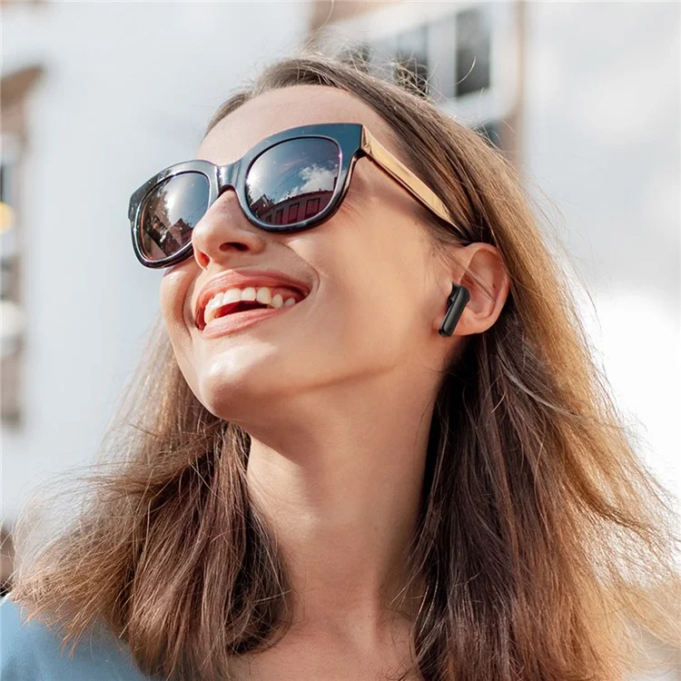 MCDODO HP-278 MDD B03 Serie Auriculares Inalámbricos Bluetooth 5.1 TWS IPX4 Resistente al Agua Control Táctil Auriculares - Negro