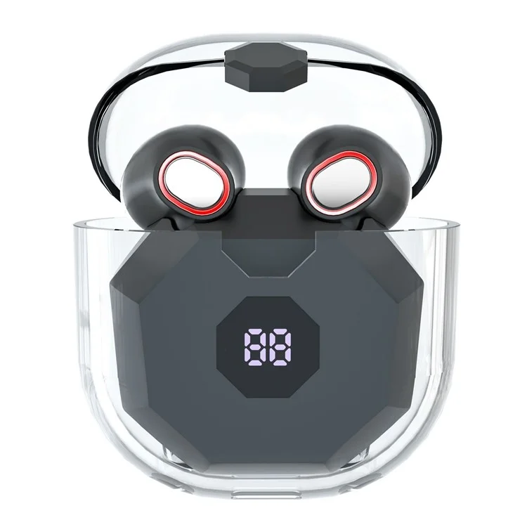 TWS Bluetooth Wireless Ohrhörer Stereo HiFi Sound Low -delay Sports Headset Mit Digitalanzeige Ladekoffer