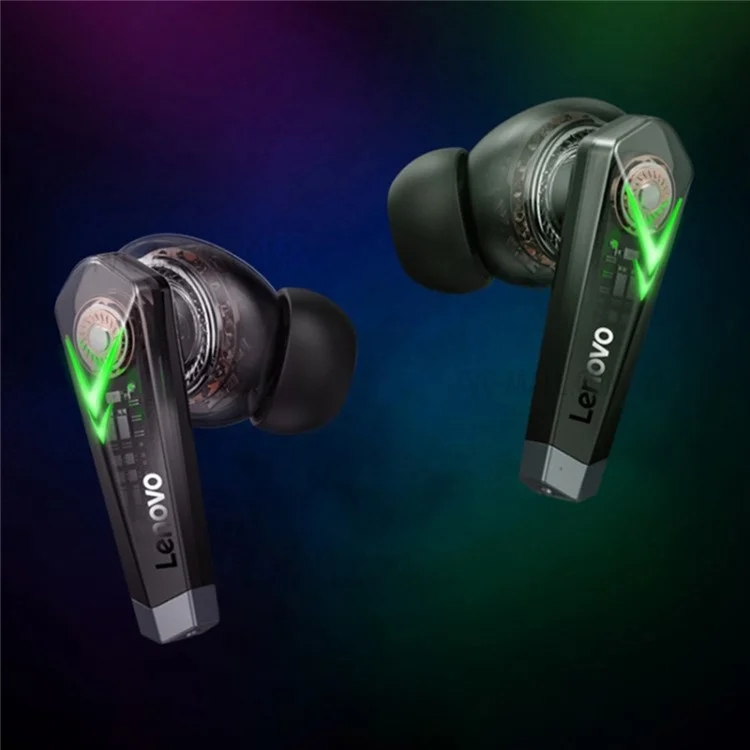 Lenovo Thinkplus LP6 TWS Auriculares In-ear Wireless Bluetooth V5.0 Auriculares Impermeables a Los Auriculares Hifi Reducción de Ruido - Luz Verde