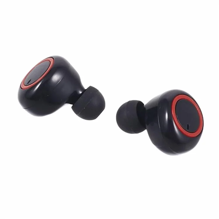Y80 Stereo Sound TWS Earphone Low Latency Noise Reduction Bluetooth Wireless Earbud Headset - Schwarz