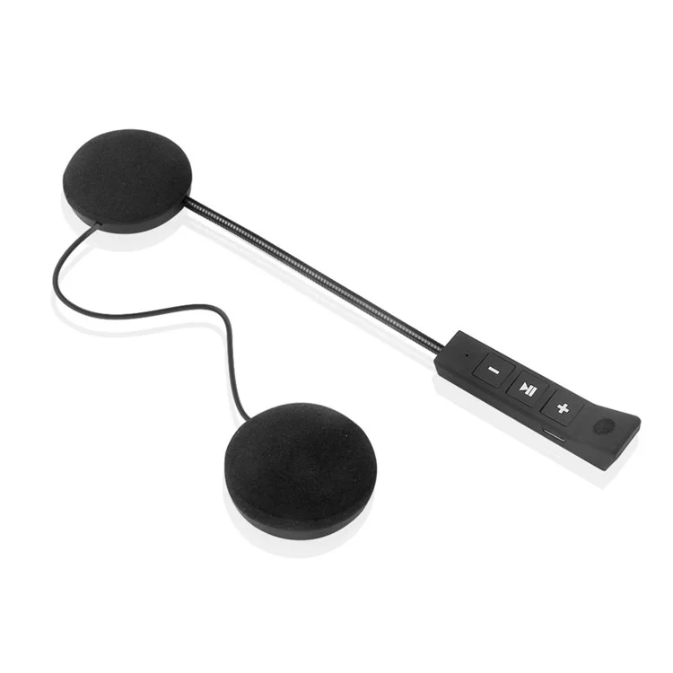 BT8 Motorcycle Helmet Earphone Bluetooth-compatible Headset Speaker HiFi Stereo Sound Music Control Headphone for Outdoor Cycling Riding