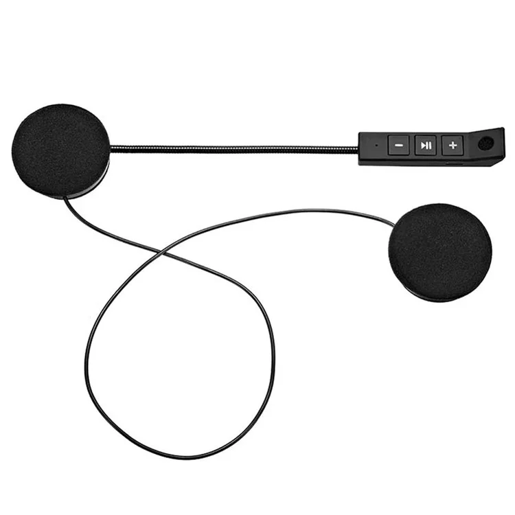 BT8 Motorcycle Helmet Earphone Bluetooth-compatible Headset Speaker HiFi Stereo Sound Music Control Headphone for Outdoor Cycling Riding