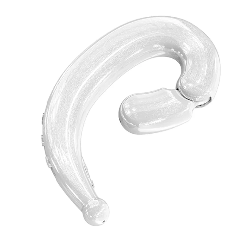 M520 Bone Conduction Headphone TWS Bluetooth-compatible Earhook Earphone Wireless Stereo Sound Headset for Running Sports - White