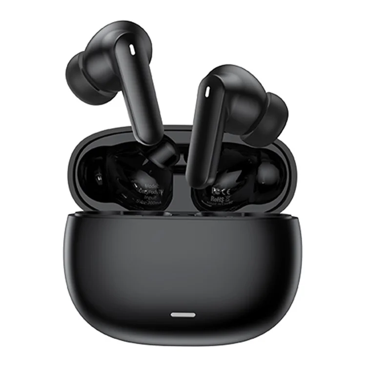 REMAX CozyPods W7N ANC+ENC Noise Reduction Earphones No Latency Wireless Bluetooth-compatible 5.3 Earbuds - Black
