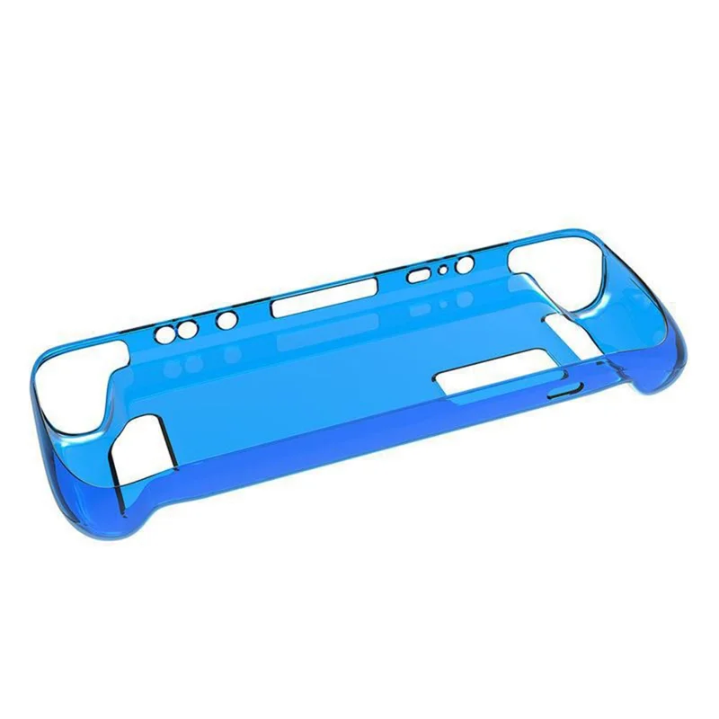 Transparentes Tpu-fall Für Die Dampfdeck-konsole-anti-drop-schutzfall-gamepad-abdeckung - Transparent Blau