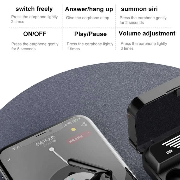 M29 Pro Digital Display TWS Earbuds In-Ear Gaming Headset Bluetooth-compatible Wireless Headphone with Power Bank Function