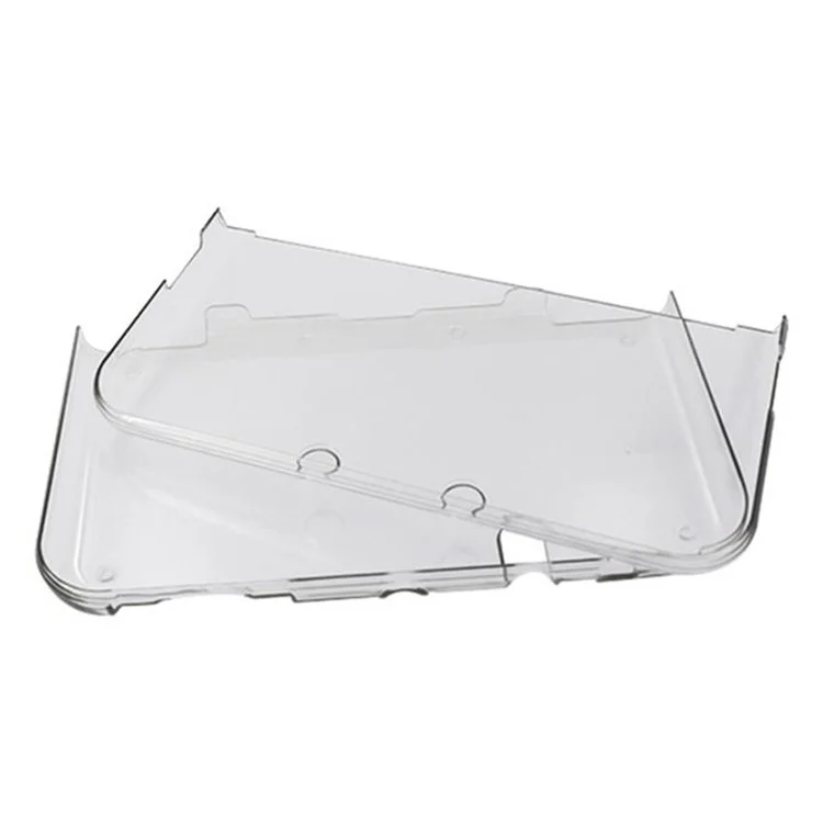 KJH-NEW3DSXL-01 Crystal Transparent Case for Nintendo New 3DS LL, Hard PC Full Body Protective Snap-on Shell Skin Cover