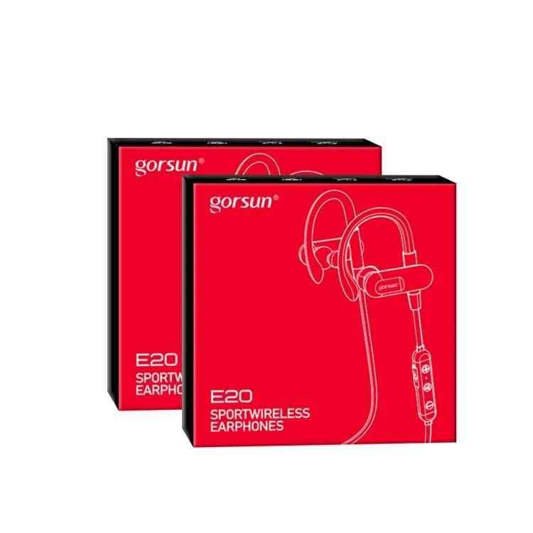 GORSUN E20 Sports Earphones IPX5 Waterproof Ear Hook Wireless Bluetooth-compatible Headphones