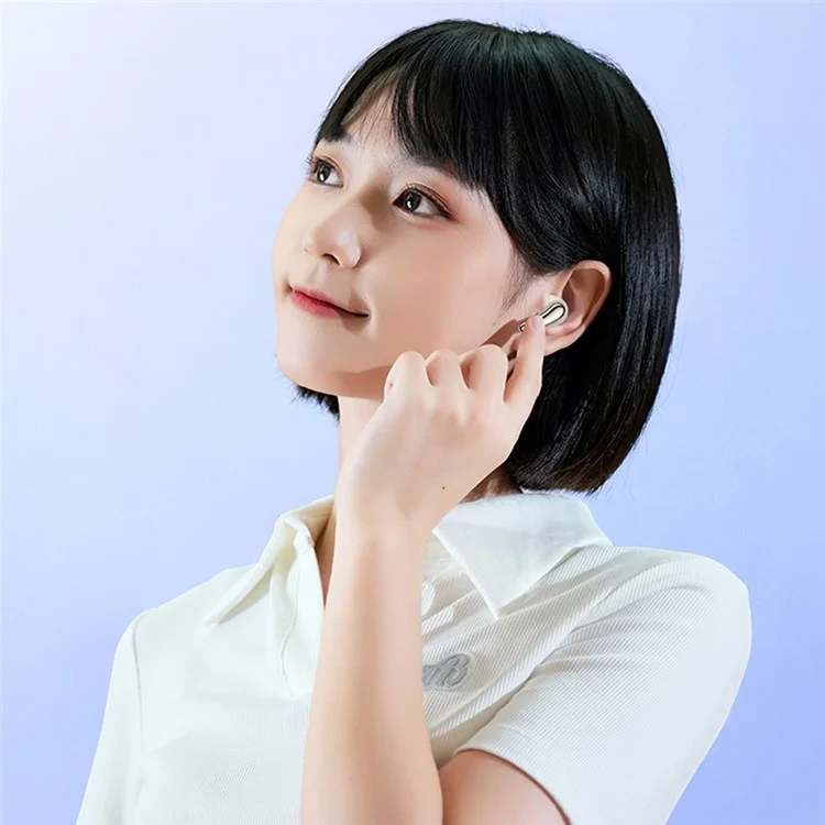 REMAX Clear Buds C1 Bluetooth-compatible 5.3 Wireless Earphone Stereo Sound ENC Noise Reduction TWS Music Calling Earbud - Blue