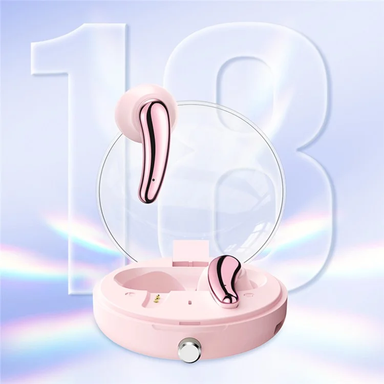 REMAX Clear Buds C1 Bluetooth-compatible 5.3 Wireless Earphone Stereo Sound ENC Noise Reduction TWS Music Calling Earbud - Blue