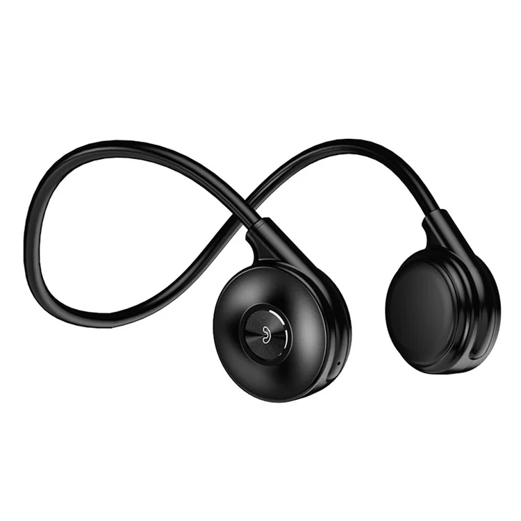M1S Bone Conduction Headphone Bluetooth-compatible Headset Running Sports Earphone Stereo Sound Headphone - Black