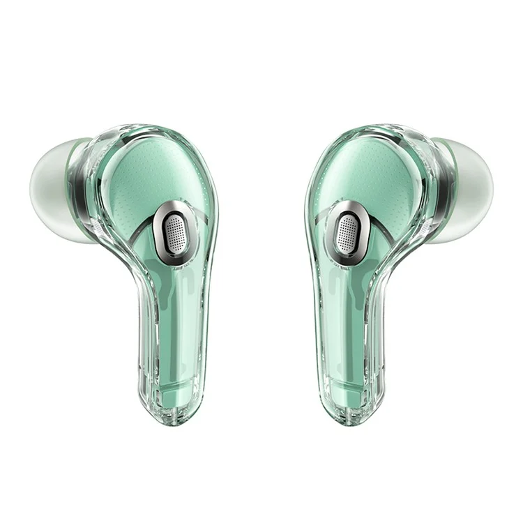 ACEFAST T8 / AT8 Crystal (2) Color Bluetooth-compatible Earbuds Lightweight Wireless Headset for Work - Green