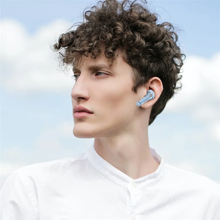 ACEFAST T8 / AT8 Crystal (2) Color Bluetooth-compatible Earbuds Lightweight Wireless Headset for Work - Green