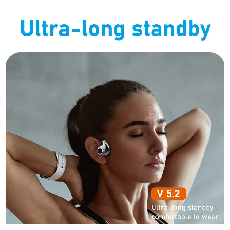 HILEO hi72 Air Conduction Bluetooth-compatible Headphones Lightweight Headset IPX4 Waterproof Noise Reduction Headphones