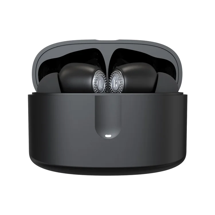 J9 TWS Earbuds Bluetooth-Headset tragbare Kopfhörer Geräuschreduzierung Kabellose Kopfhörer - Schwarz