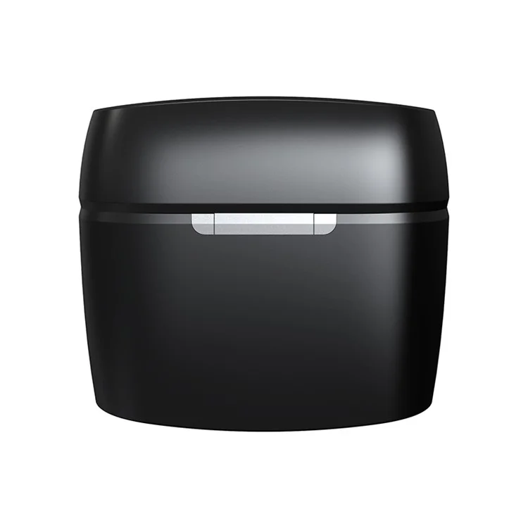J8 Bluetooth-compatible Headphones with Indicator Light Portable TWS Earbuds Noise Reduction Wireless Headset - Black
