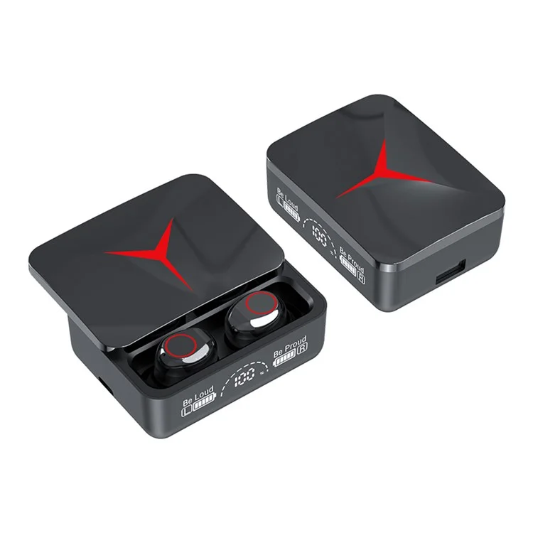 Auriculares inalámbricos Bluetooth M90 TWS con sonido estéreo y pantalla digital