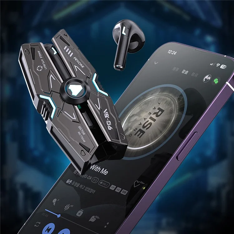 WEKOME VB06 TWS Auriculares Bluetooth Inalámbricos Auriculares E-Sports Gaming Música - Amarillo