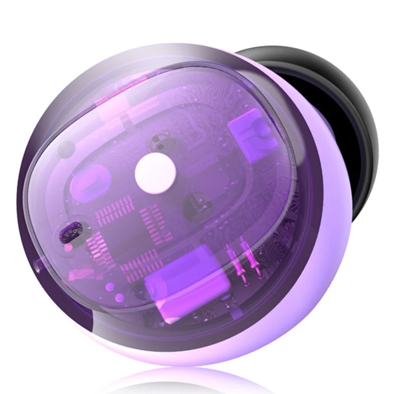 H20 Bluetooth-compatible Headset Sports Headphone TWS Wireless Earphone with Digital Display Charging Case - Green