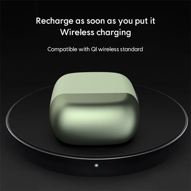 SABBAT TWS Беспроводные Bluetooth 5.2 Сенсорные Наушники Стереомузыка - Зелёный 