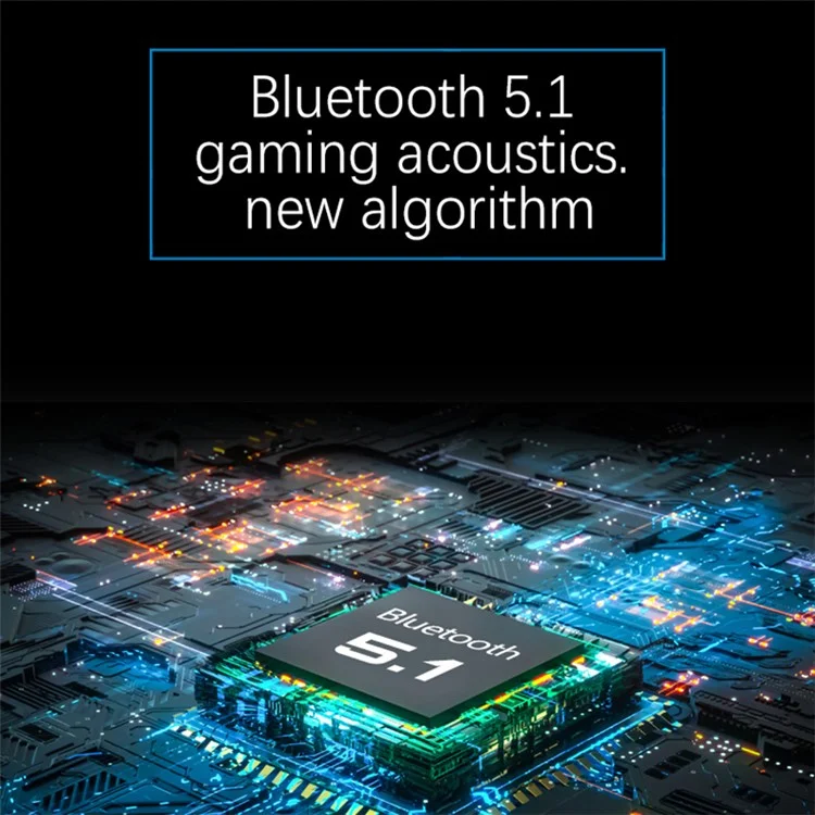 L800 2.4G Беспроводные / Bluetooth 5.1 Наушники с оголовьем LED Light Low Latency E-sports Gaming Headphone - Хаки