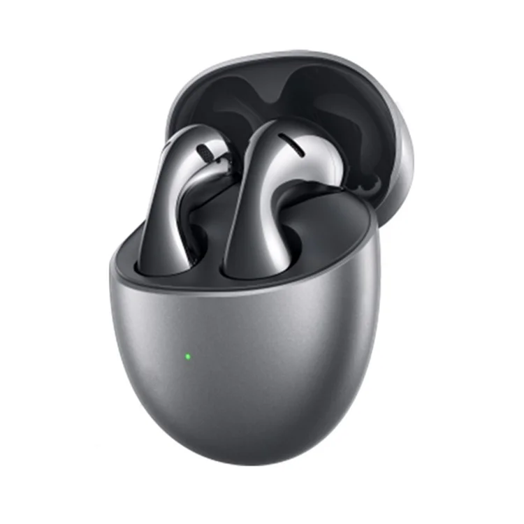 Беспроводные наушники HUAWEI FreeBuds 5 TWS с Bluetooth 5.2, активным шумоподавлением и Earphones - Серебристый
