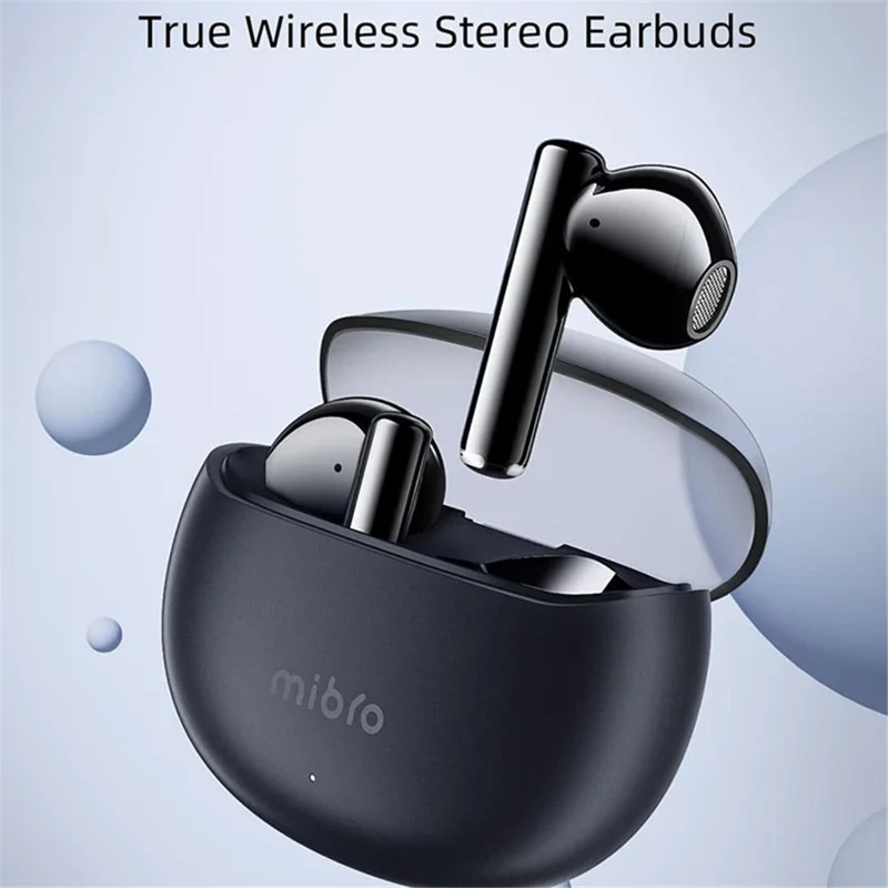 MIBRO Earbuds 2 TWS Bluetooth-compatible Touch Noise Cancellation Earphone Low Latency Wireless Music Headset - Black