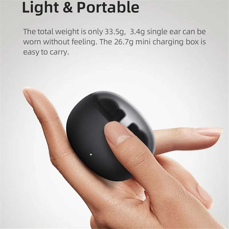 MIBRO Earbuds 2 TWS Bluetooth-compatible Touch Noise Cancellation Earphone Low Latency Wireless Music Headset - Black