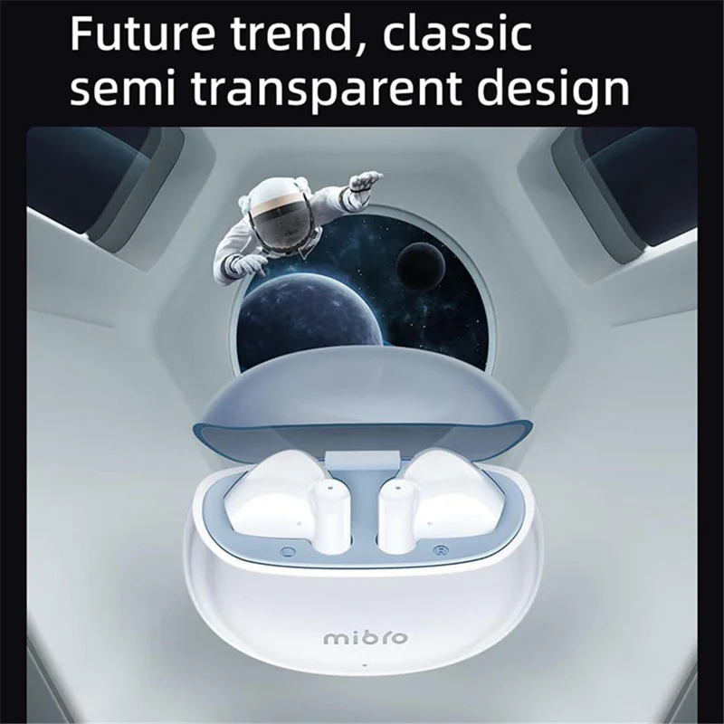 MIBRO Earbuds 2 TWS Bluetooth-compatible Touch Noise Cancellation Earphone Low Latency Wireless Music Headset - Black