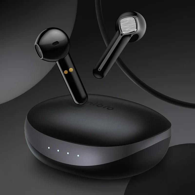 MIBRO S1 True Wireless Earbuds Low Latency In-Ear Bluetooth-compatible Headset ENC Call Noise Reduction Headphone - Black