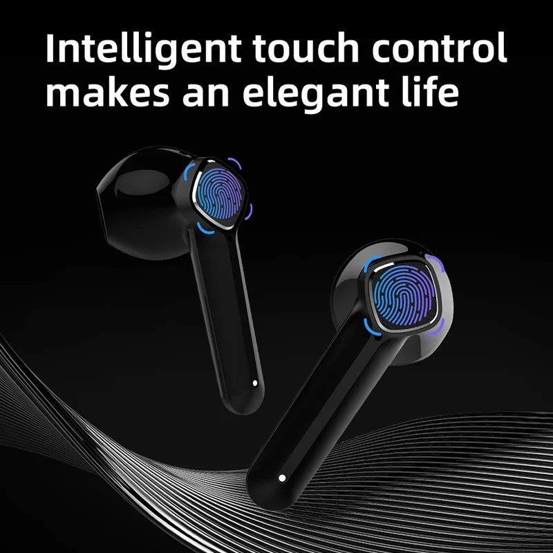 MIBRO S1 True Wireless Earbuds Low Latency In-Ear Bluetooth-compatible Headset ENC Call Noise Reduction Headphone - Black