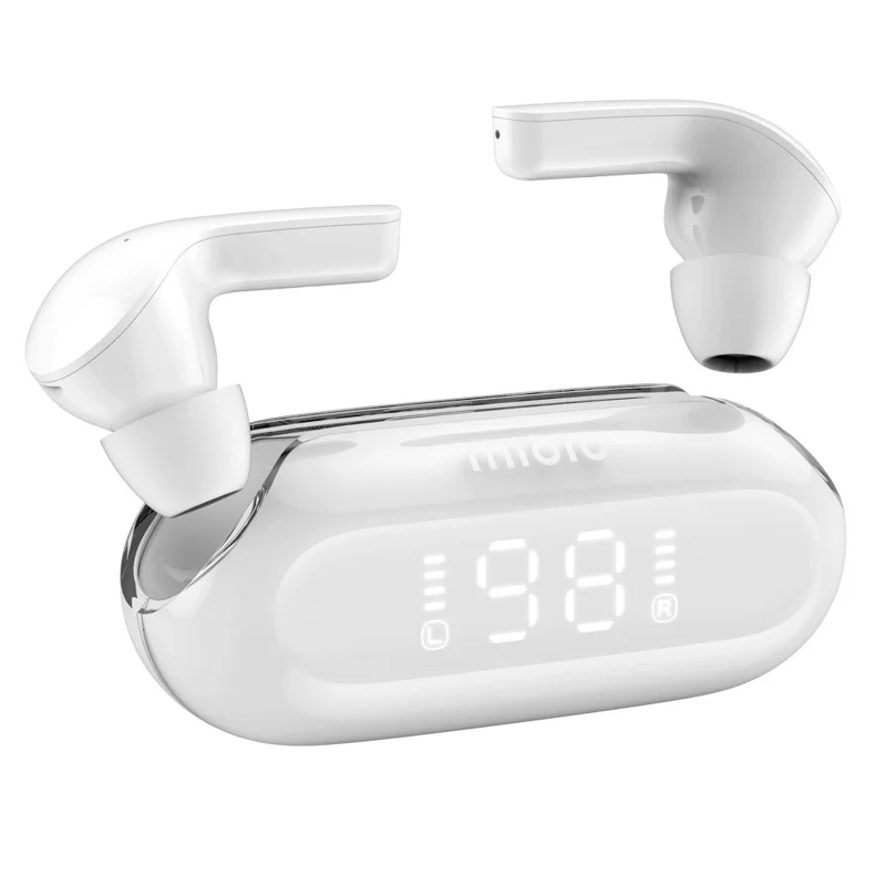 MIBRO EARBUDS 3 Wireless TWS Earbuds Touch-Control Earphones Bluetooth-compatible 5.3 In-Ear Headset with Digital Display - White