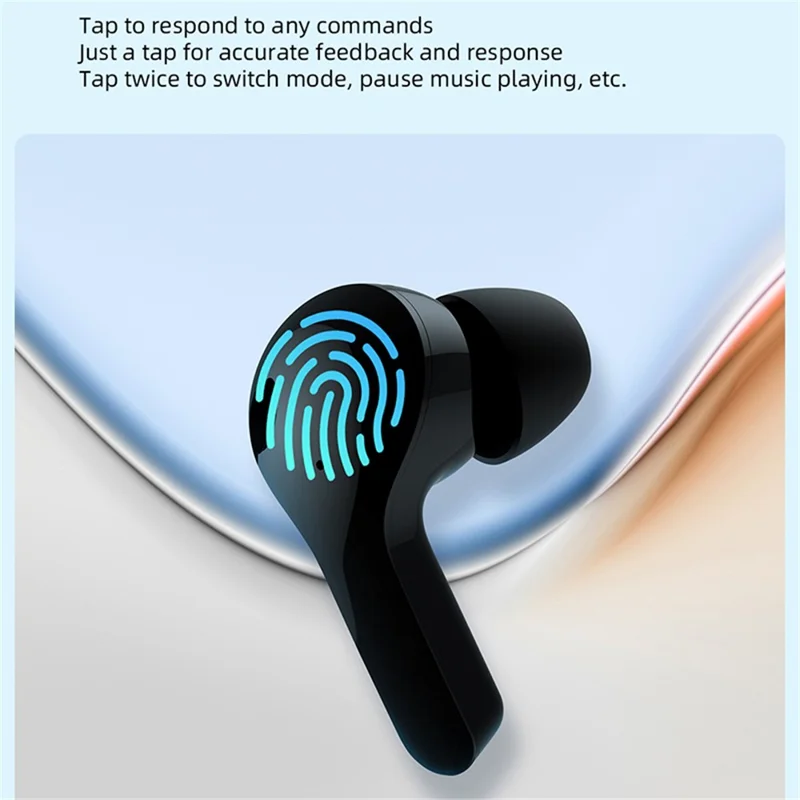 MIBRO EARBUDS 3 Wireless TWS Earbuds Touch-Control Earphones Bluetooth-compatible 5.3 In-Ear Headset with Digital Display - White