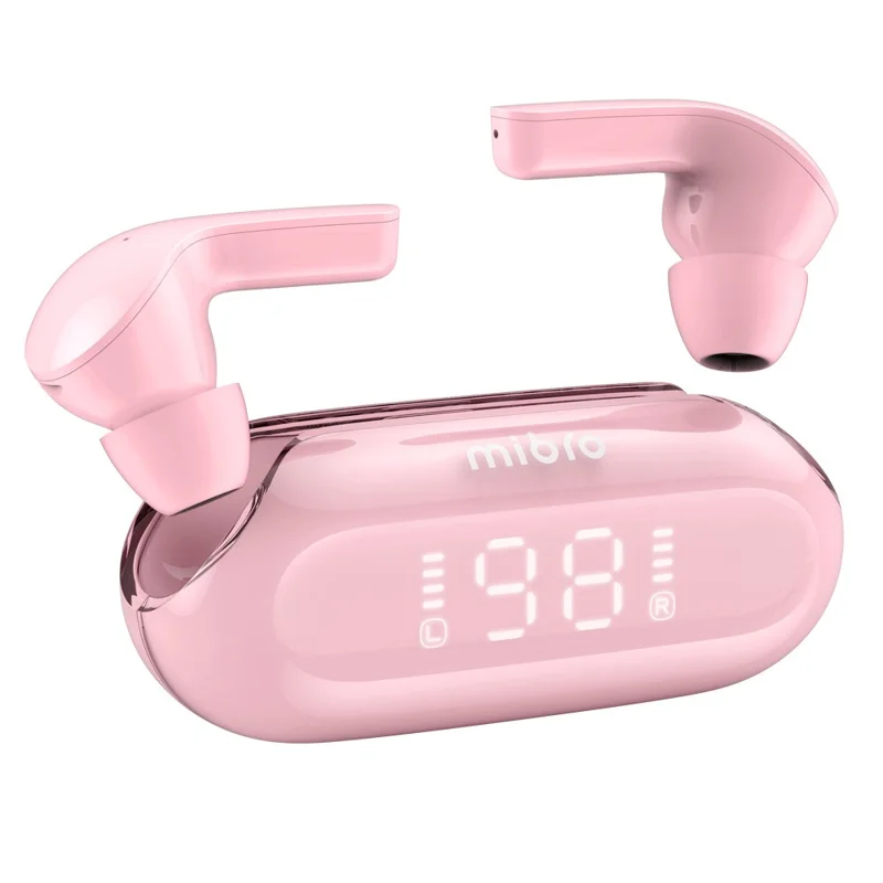 MIBRO EARBUDS 3 Wireless TWS Earbuds Touch-Control Earphones Bluetooth-compatible 5.3 In-Ear Headset with Digital Display - Pink