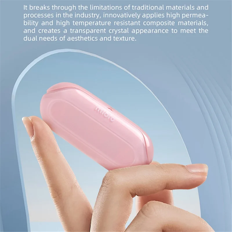 MIBRO EARBUDS 3 Wireless TWS Earbuds Touch-Control Earphones Bluetooth-compatible 5.3 In-Ear Headset with Digital Display - Pink