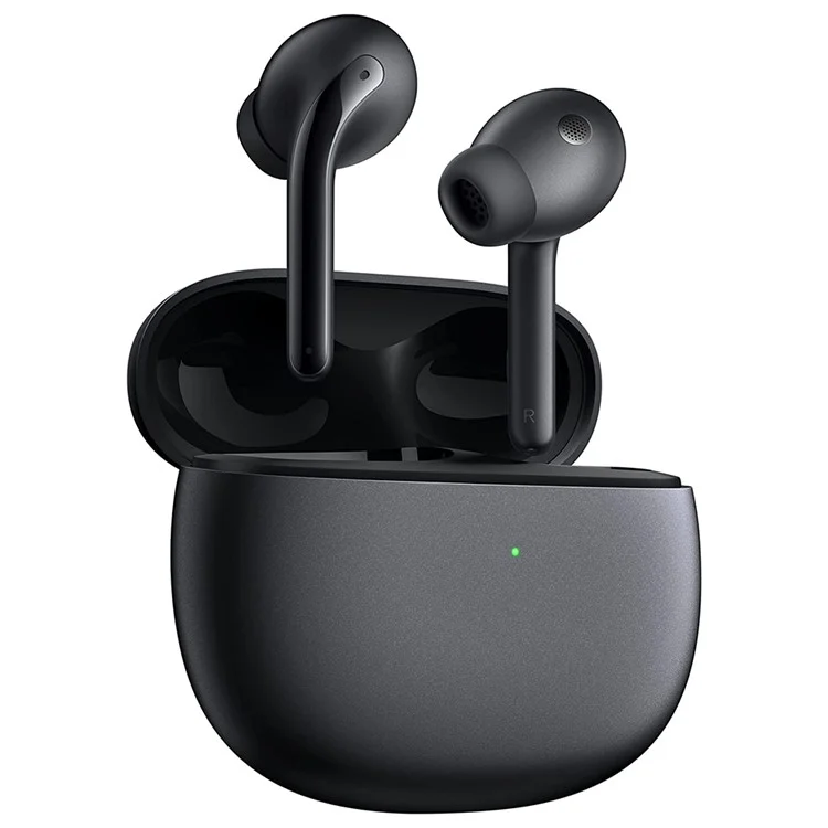 XIAOMI Buds 3 Versão Global Fone de Ouvido Verdadeiramente Sem Fio Bluetooth 5.2 Cancelamento Ativo de Ruído TWS - Preto