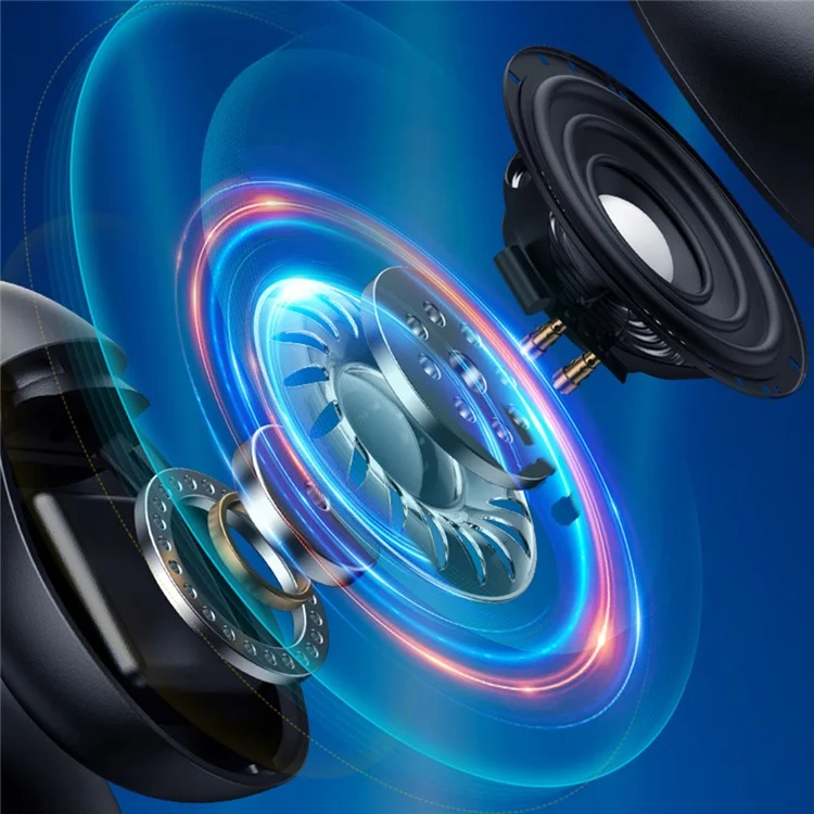 WEKOME VA12 Tidusic Écouteurs sans fil Clip-on Faible latence TWS Écouteurs Bluetooth 5.2 Casque - Noir