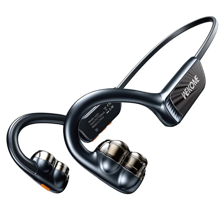 WEKOME VC01 Open Ear Headphone Wireless Bluetooth-compatible Air Conduction Earphone for Workout Running Gym Working Travel - Dark Grey