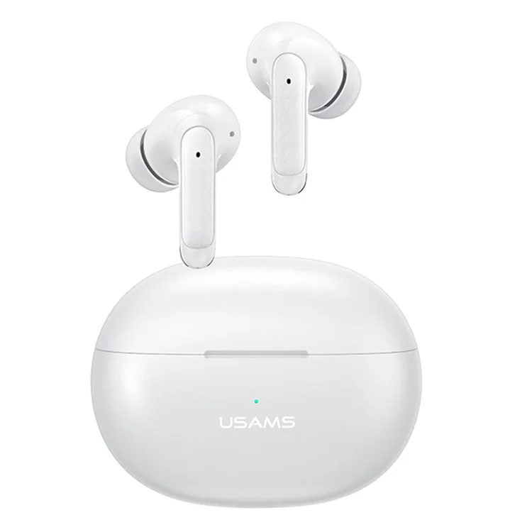 USAMS XD19 X-don Series Dual-Mic ENC TWS Ohrhörer Kabellose Bluetooth 5.3 Kopfhörer - Weiß