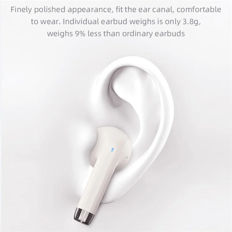 USAMS YO17 BE Series Kabellose Bluetooth 5.3 TWS-Ohrhörer, leichte Kopfhörer, In-Ear-Headset - Schwarz