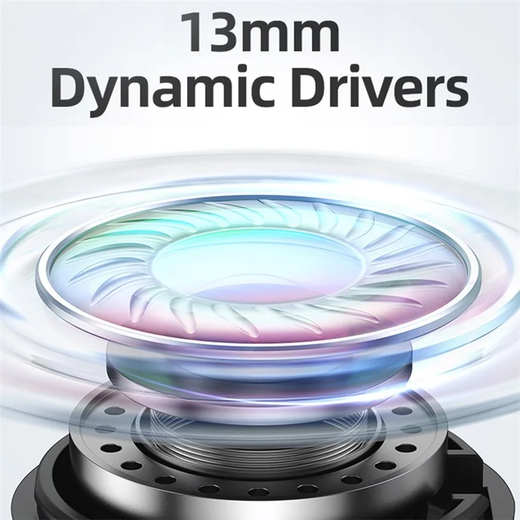USAMS YO17 BE Series Kabellose Bluetooth 5.3 TWS-Ohrhörer, leichte Kopfhörer, In-Ear-Headset - Schwarz