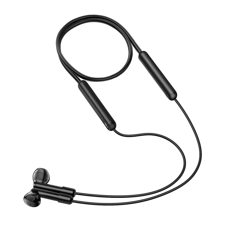 JR-DS1 Bluetooth 5.3 True Wireless Elecphones Coffre-cou Magnétique Avec Affichage Numérique