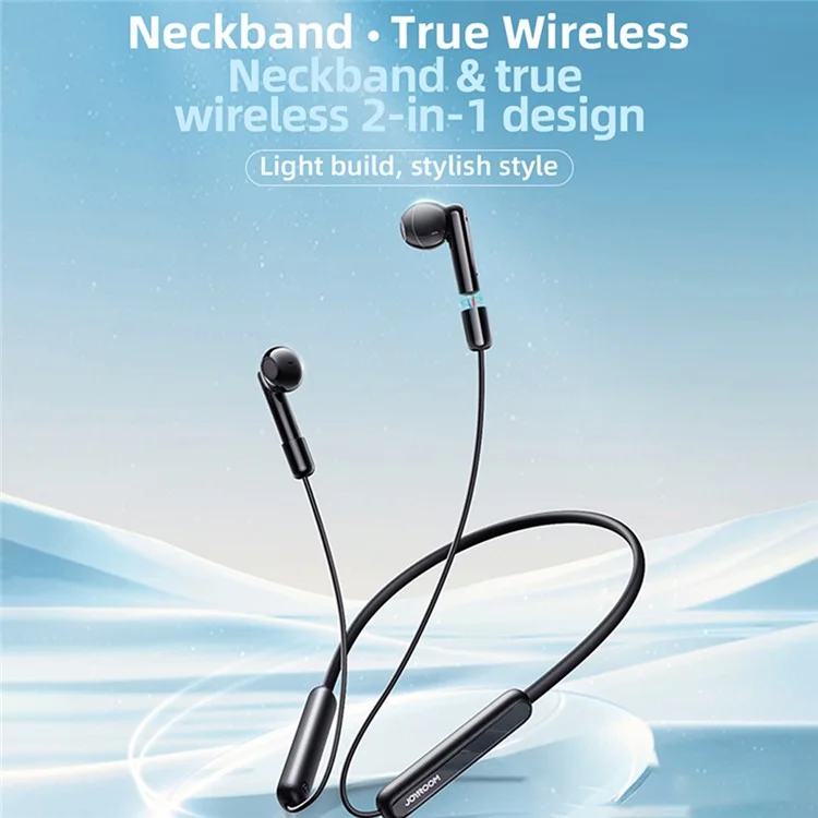 JR-DS1 Bluetooth 5.3 True Wireless Elecphones Coffre-cou Magnétique Avec Affichage Numérique