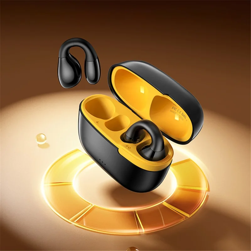 REMAX CozyBuds-W11 Clip-on True Wireless Earphones Bluetooth-compatible 5.3 Headphones IPX6 Waterproof Earbuds for Running, Cycling, Driving, Hiking - Pink